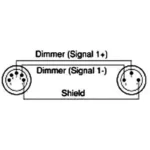 AC-DMXT/5M3F 5pin male/3pin female – Bild 2