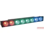 Pixel Bar 8 mit 8 x COB '3-in-1' 15W LED's 60°