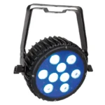 Power Spot-9 Q5 mit 9 x RGBWA '5-in-1' LED's 25°, – Bild 3