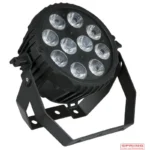 Powerspot 10-SW Schwarz mit 10 x WW/CW/A 5W LED's 18¦, DMX – Bild 3