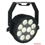 Powerspot 10-SW Schwarz mit 10 x WW/CW/A 5W LED's 18¦, DMX – Bild 5