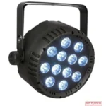 Club Par 12/6 mit 12 x RGBWA-UV 10W LED's 25°,