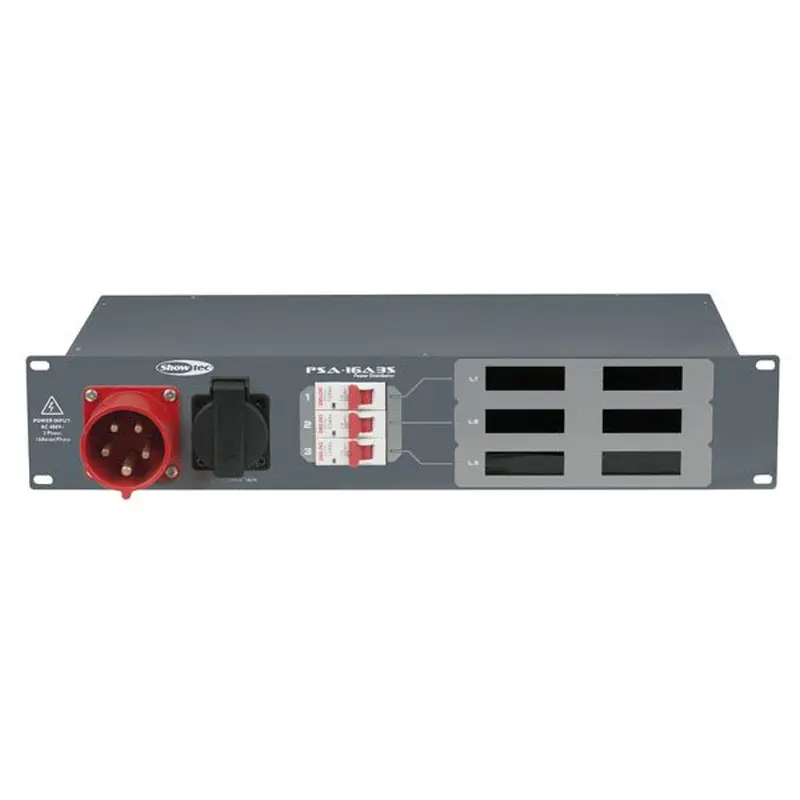 50661 PSA-16A3S Stromverteiler: 1xCEE-16 5-Pol Ein, 7x – Bild 1