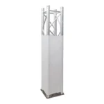 Stretch Cover 'Husse', Länge 100cm Weiss, – Bild 2