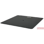 WENTEX Bodenplatte 35cm x 30cm - Schwarz
