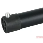 WENTEX Stange - 120cm Schwarz (pulverbeschichtet)
