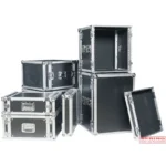 RCA-DD4 Flightcase 19' 4HE mit Deckel/Rackschienen – Bild 2