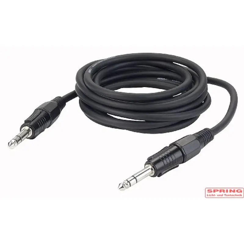 fl076_ Jack Stereo zu Jack Stereo Kabel 6m – Bild 1