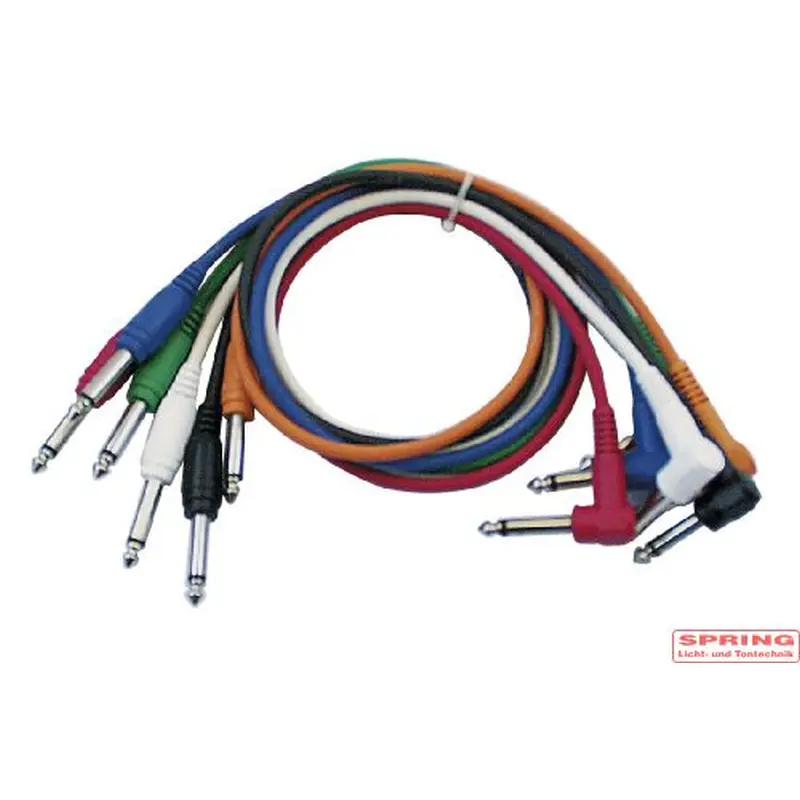 fl1490_ Patch Kabel Jack/Klinke Mono, Länge 90cm, – Bild 1