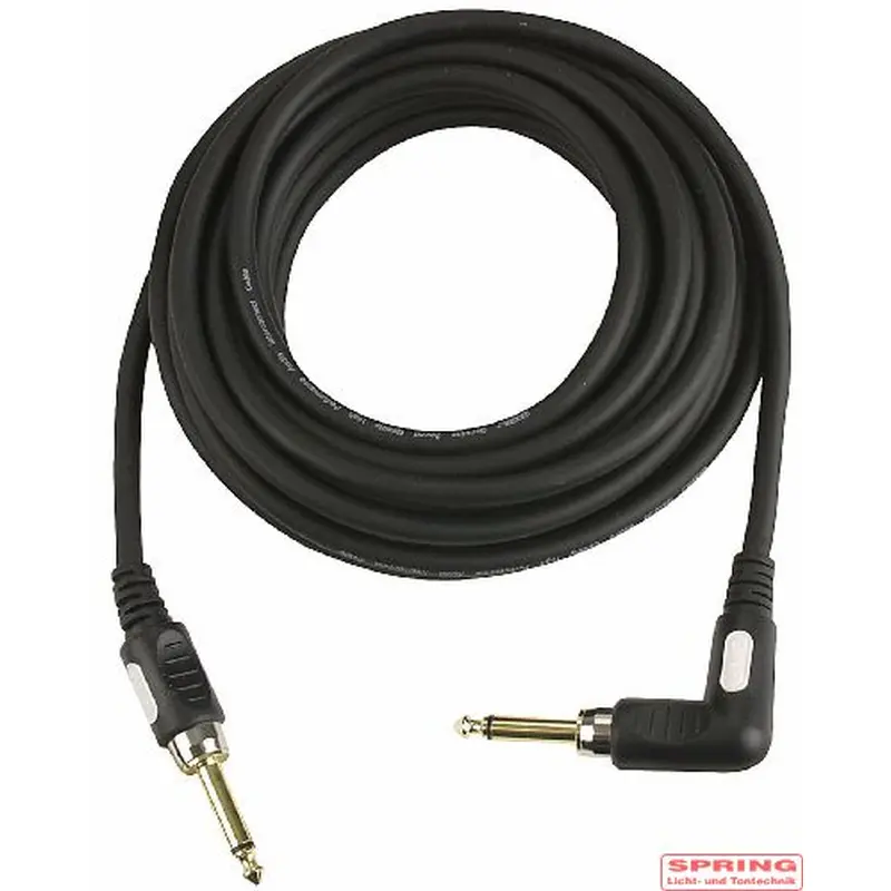 fl1810_ Gitarrenkabel 6mm 10m, Jack/Klinke Stecker, – Bild 1
