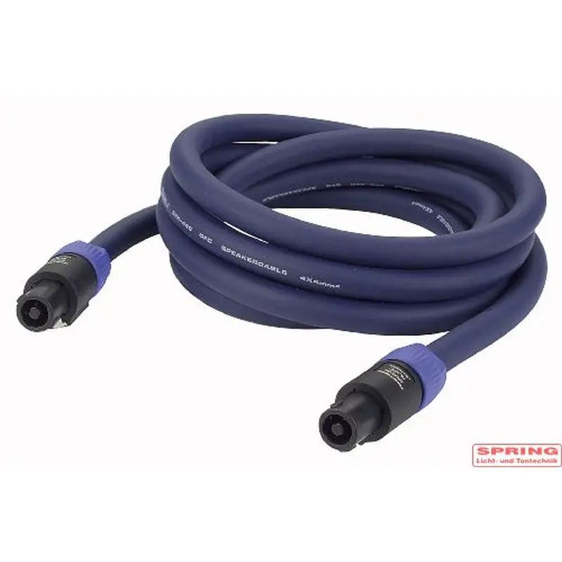 Speakon zu Speakon Lautsprecherkabel 4x2.5mm,