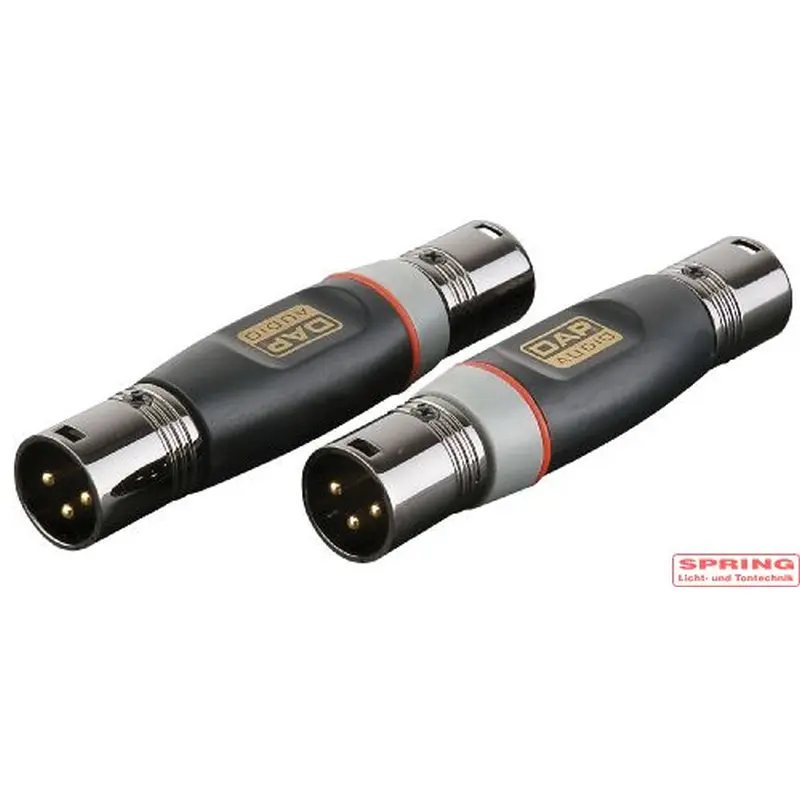 xga25_ Adapter XLR 3-Pol Männlich zu XLR 3-Pol Männlich, – Bild 1