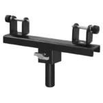 Traversenadapter mit Einsteckschacht Ø 35 mm. Für Traversen von 25 bis 40 cm