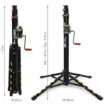 ELC-720 Teleskophebeturm „Top Loading“. Klappbarer Sockel – Bild 2
