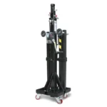 ELC-750 Teleskophebeturm „Top Loading“. Abnehmbare Beine und Sockel mit Rädern – Bild 2