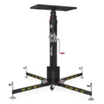 ELC-765 Teleskophebeturm „Top Loading“. Abnehmbare Beine und Sockel mit Rädern – Bild 3