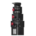 ELC-785 Teleskophebeturm „Top Loading“. Abnehmbare Beine und Sockel mit Rädern – Bild 3