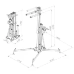 ULK-400 Hubturm - Frontlader (für Line Array und Truss) – Bild 7