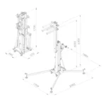 ULK-500 Hubturm – Frontlader (für Line Array und Truss) – Bild 8
