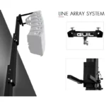 Line-Array Adapter für ULK-Towern mit 60×60-mm-Gabeln – Bild 8