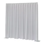 WENTEX Vorhang Medium glänzend Satin mit Falten