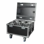 Eventspot 1600 Q4 , 6-er Set Silber mit Flightcase