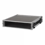 RCA-DD2 Flightcase 19' 2HE mit Deckel/Rackschienen – Bild 2